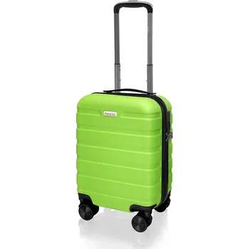 AVANCEA Skořepinový cestovní kufr DE2708 zelený XS 47x31x21 cm