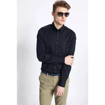 Pánská košile Tommy Hilfiger pánská černá košile Core 20023261-8719108251741