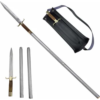 Replika zbraně Chladné Zbraně Kované kopí "BOAR HUNTER" Skládací ratiště z hliníkové slitiny!