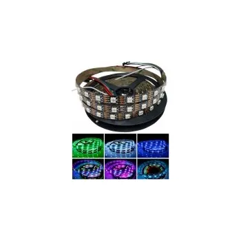 LED páska LED pásek WS2813B (2811) chip 5050, 14W/m, RGB, 60 diod, 5V, 1 m