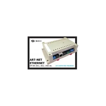 Osvětlovací technika DMX Art-Net ethernet - SPI WS 2811,2812,1903