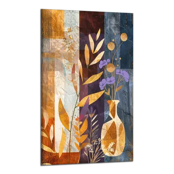 Obraz Obraz na plátně Listy a lahvička , jednodílný 4322AX