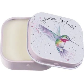 Dávkovač mýdla Wrendale Designs Wrendale balzám na rty Bird Wisteria Whishes s ptáčekem Kolibříkem v plechové dóze 4,5x4,5cm