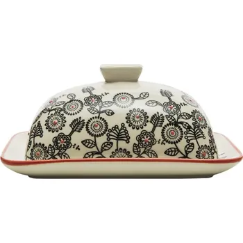 Máslenka Tranquilo Keramická máslenka květinová