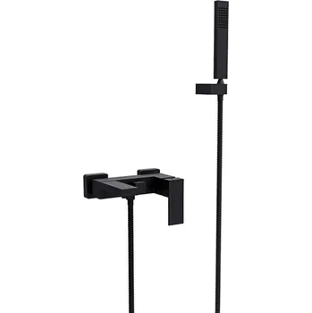 Besco Modern/Varium vanová baterie se sprchou, black