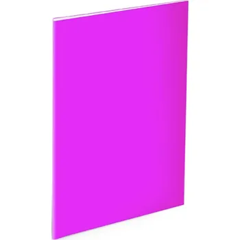 Set školních potřeb Obal na sešity A4 NEON pink
