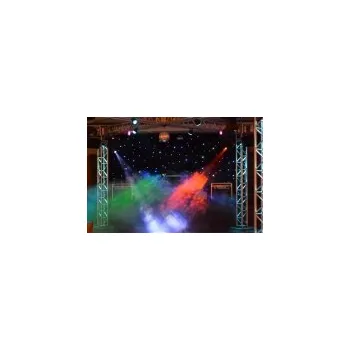 LED páska LED curtain závěs 6x 3 m, 192x RGB 3-in-1 LED, DMX
