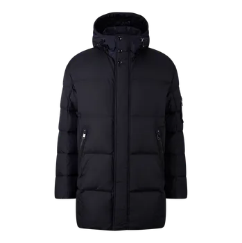 Pánský kabát Pánský krátký péřový kabát Jones-D2 v tmavě modré barvě 60