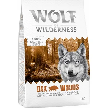 Krmivo pro psa 5kg Wolf of Wilderness Adult "Oak Woods" - s divočákem