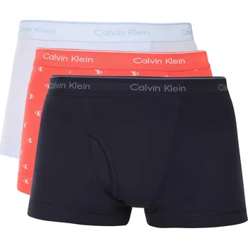 Boxerky 3PACK pánské boxerky Calvin Klein vícebarevné (NB4002A-YMA) XXL NB4002A-YMA Možnost vrácení zboží ZDARMA do 120 dnů!