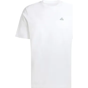 Pánské Tričko s krátkým rukávem ADIDAS M C ICON TEE JZ5007 – Bílá XXL