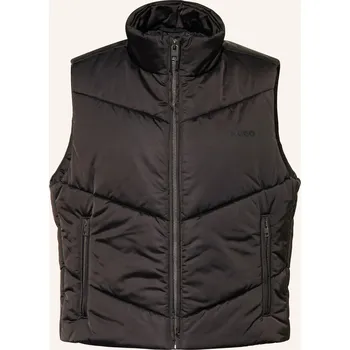 Pánská bunda Hugo Pánská Steppovaná Vesta Berolino, černá, 48