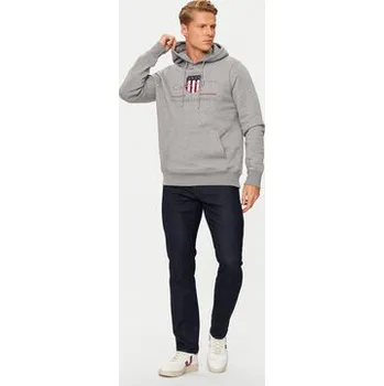 Pánská mikina Gant Mikina Archive Shield 2047082 Šedá Regular Fit L