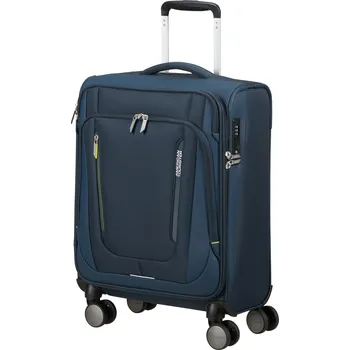 American Tourister WANDERLITE Spinner 55cm Modrá Dark Navy 44L