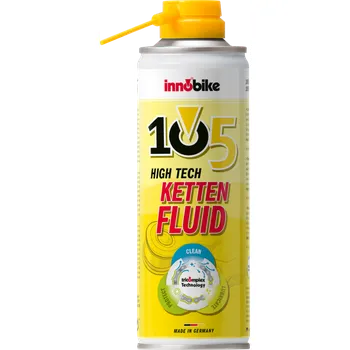 Cyklistické mazivo Innobike 105 HighTech KettenFluid 300ml (Olej/čistič řetězu Innobike High Tech Ketten Fluid 105 300ml)