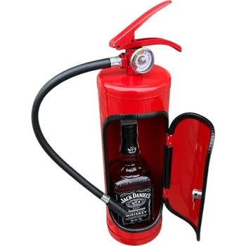 metr Minibar v hasicím přístroji- Jack Daniel's edice