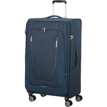 American Tourister WANDERLITE Spinner 79cm Modrá Dark Navy Rozšiřitelný 108/123L