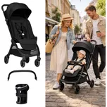 BUMPRIDER Connect Mini Kočárek s příslušenstvím Black
