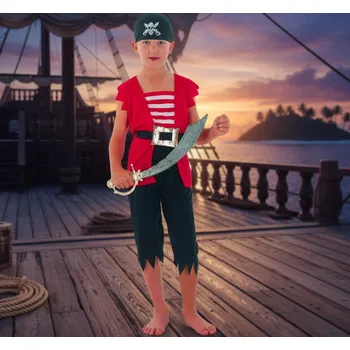 Karnevalový kostým Dětský kostým Pirát Dětská velikost: M-L