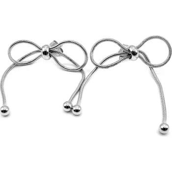 Náušnice RajSperku Dámské náušnice z chirurgické oceli MAŠLIČKA NS260151 dárkové balení zdarma