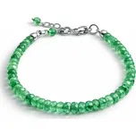 Náramek smaragd Leonardo