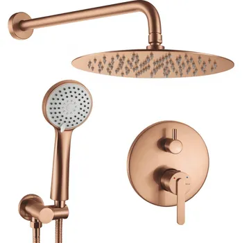 Vodovodní baterie Rea Podomítková sprchová sada Rea Ontario Brush Copper + BOX REA-P5650