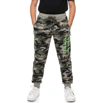 CHLAPECKÉ MASKÁČOVÉ TEPLÁKY KUGO NOVINKA Barva: Světlý maskáč, Velikost: 176