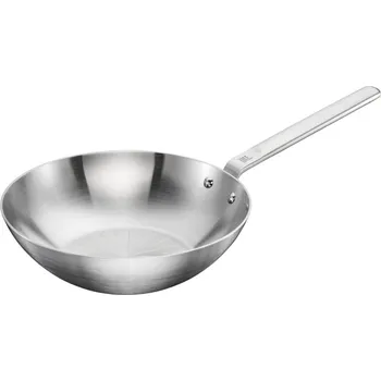 Hrnec Fiskars Nerezová pánev wok Norden Steel 28cm