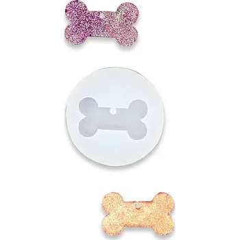 Silikonová forma – psí známka kost