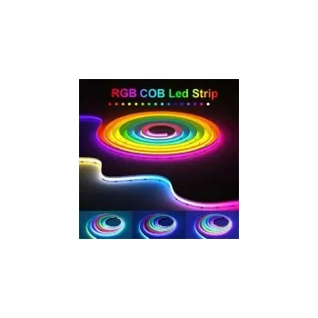 LED páska Digitální LED pásek 24 V, RGB COB, 576 LED / m, 16 W, chip 2811/1903