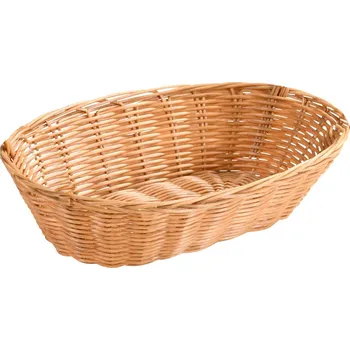 chlebník Pletený košík na pečivo, 24 x 20 cm, Kesper