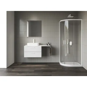 NBLCP4 90x90, bílá matná+transparent