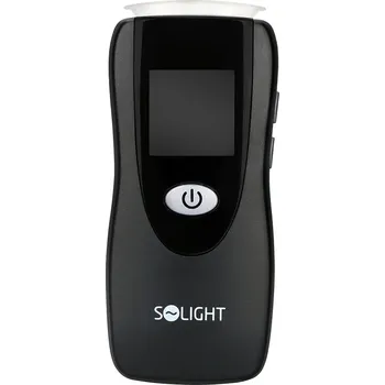 Alkohol tester Solight 1T08 profesionální bezkontaktní alkohol tester, Fuel Cell, 0,0 - 5,0‰ BAC,citlivost 0,08‰