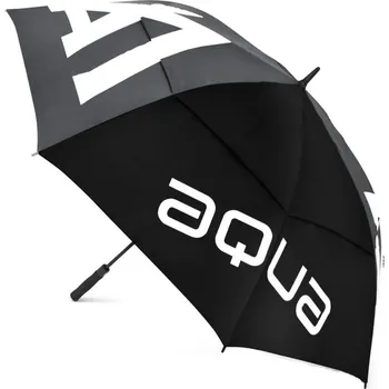 Deštník Big Max Aqua XL UV golfový deštník 68", černo/šedý