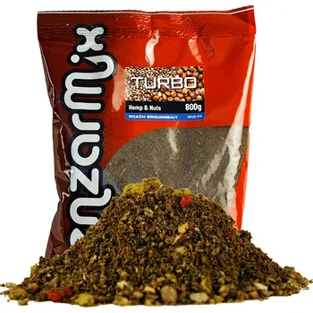 Benzar Mix Krmítková směs Turbo Bream 800g Varianta: Konopí-Lískové ořechy