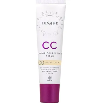 Dekorativní kosmetika Lumene CC Colour Correcting Cream Korekční Krém 30 Ml 00 Ultra Light