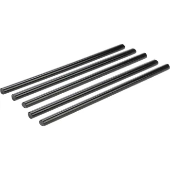 Kofixové svíčky - sada 5 ks - černé černá