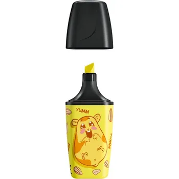 Kancelář Zvýrazňovač STABILO BOSS MINI Animal Vibes - žlutá