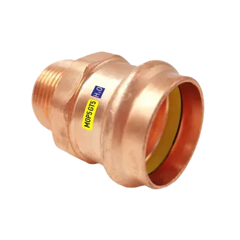 Fitinka CU lisovací přechod 8243 - 42 - 5/4" závit venkovní - pro topení i rozvod plynu