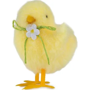 Velikonoční dekorace Velikonoční kuřátko - 2 žlutá