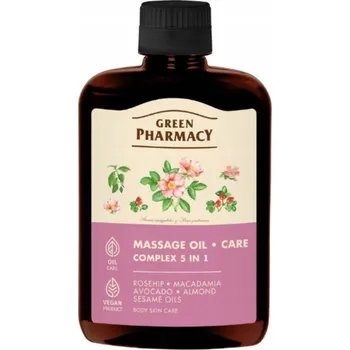 Pleťový olej Masážní olej komplex 5v1 200ml Green Pharmacy