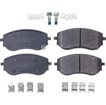 Brzdová destička Sada brzdových destiček, kotoučová brzda DENCKERMANN B111646