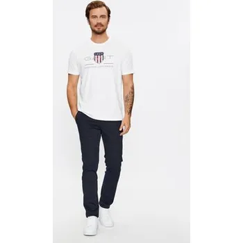 Gant T-Shirt Reg Archive Shield Ss 2003199 Bílá Regular Fit XL