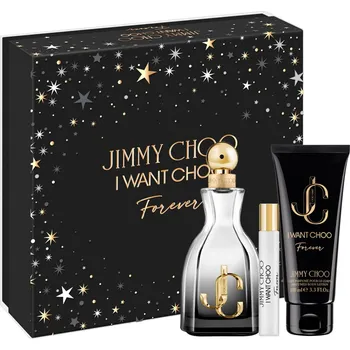 Kosmetická sada Jimmy Choo I Want Choo Forever Dárková sada, Parfémovaná voda EDP 100ml + Tělové mléko 100ml + Parfémovaná voda EDP 7.5ml