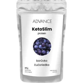 Advance Nutraceutics KetoSlim 480 g, borůvka