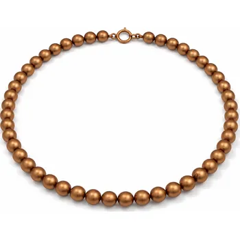 Náhrdelník Perleťový hnědý náhrdelník Aila