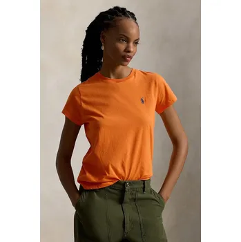 Pánské tričko Bavlněné tričko Polo Ralph Lauren 211B14605 oranžová 22X, vel. L