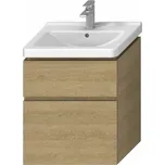 Jika Cubito koupelnová skříňka pod umyvadlo 59x42,7x68,3 cm dub h40j4234025191 0J42.3.402.519.1 181143803
