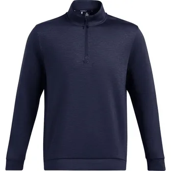 Pánské tričko Pánská funkční mikina na zip Under Armour Under Armour DRIVE MIDLAYER PULLOVER modrá 1387124-410 - XL | UK 5,5K | US 6C