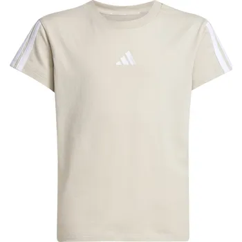 Chlapecké tričko Dětské Tričko s krátkým rukávem ADIDAS JG 3S TEE 160 KB7299 – Béžová 164